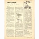 <-- Bicycling Magazine 02-1979 --> Bicycle Tires - Part 1 - Tire Repair