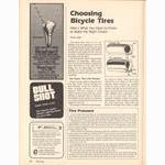 <-- Bicycling Magazine 03-1979 --> Bicycle Tires - Part 3 - Choosing Bicycle Tires