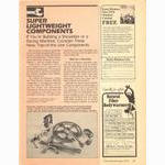 <------ Bicycling Magazine 11-1979 ------> Super Lightweight Components - Part 3 - Gipiemme