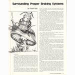 <------ Bicycling Magazine 09-1979 ------> Advanced Braking Theory