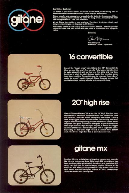 Gitane catalog (1977)