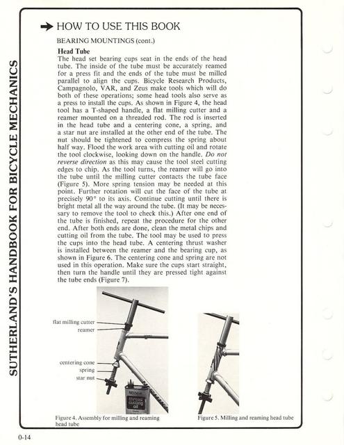 Sutherland’s Handbook For Bicycle Mechanics (3rd Edition)
