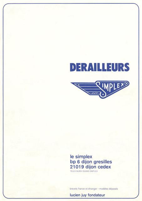 Simplex brochure (02-1977)