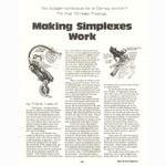 <------ Bike World 08-1975 ------> Making Simplex Derailleurs Work