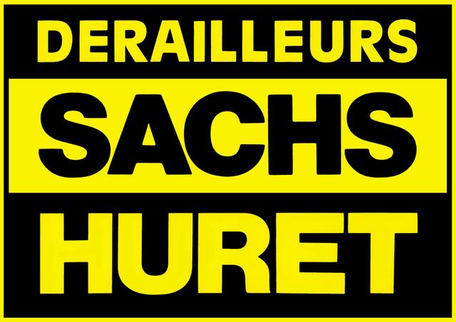 Sachs Huret shop sticker (1984)