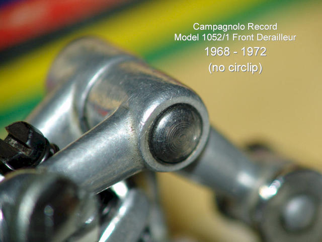 Campagnolo Record Front Derailleur Details