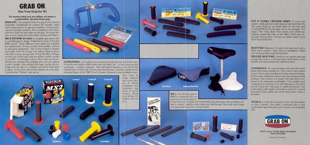 Grab-On Products brochure (1981)