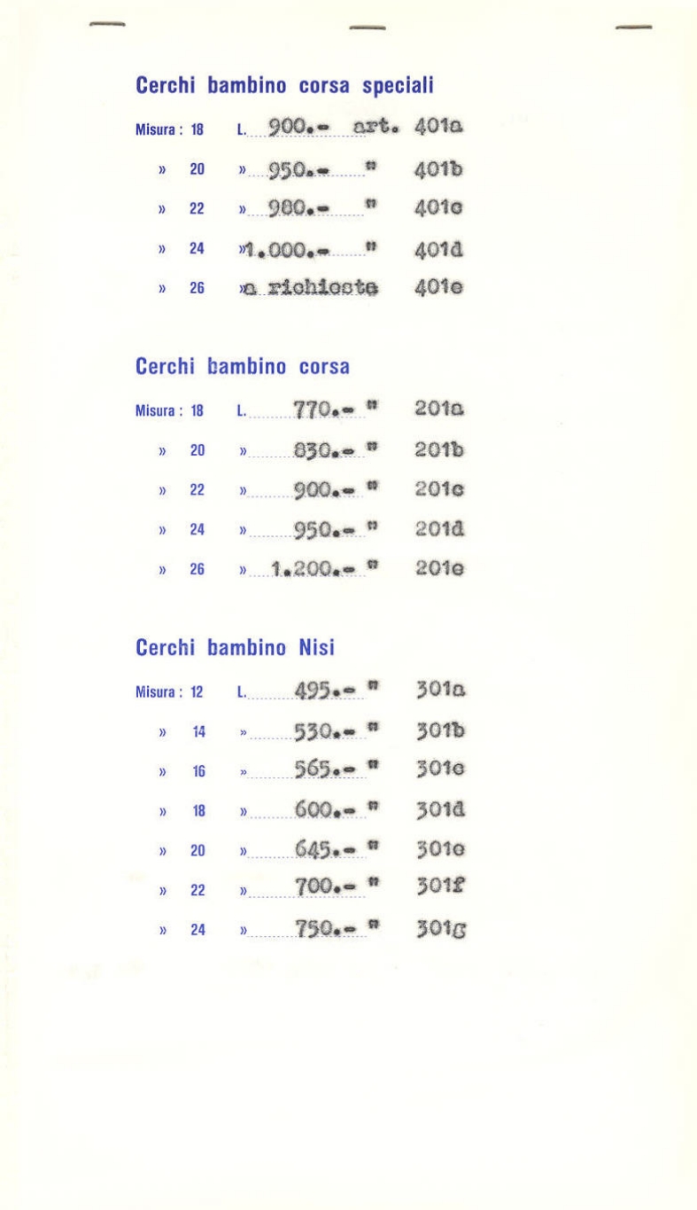 Nisi catalog (1975)