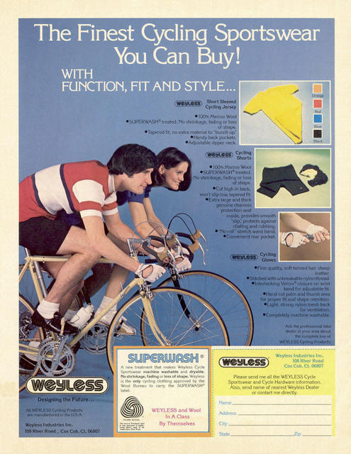 Weyless apparel advertisement (05-1977)