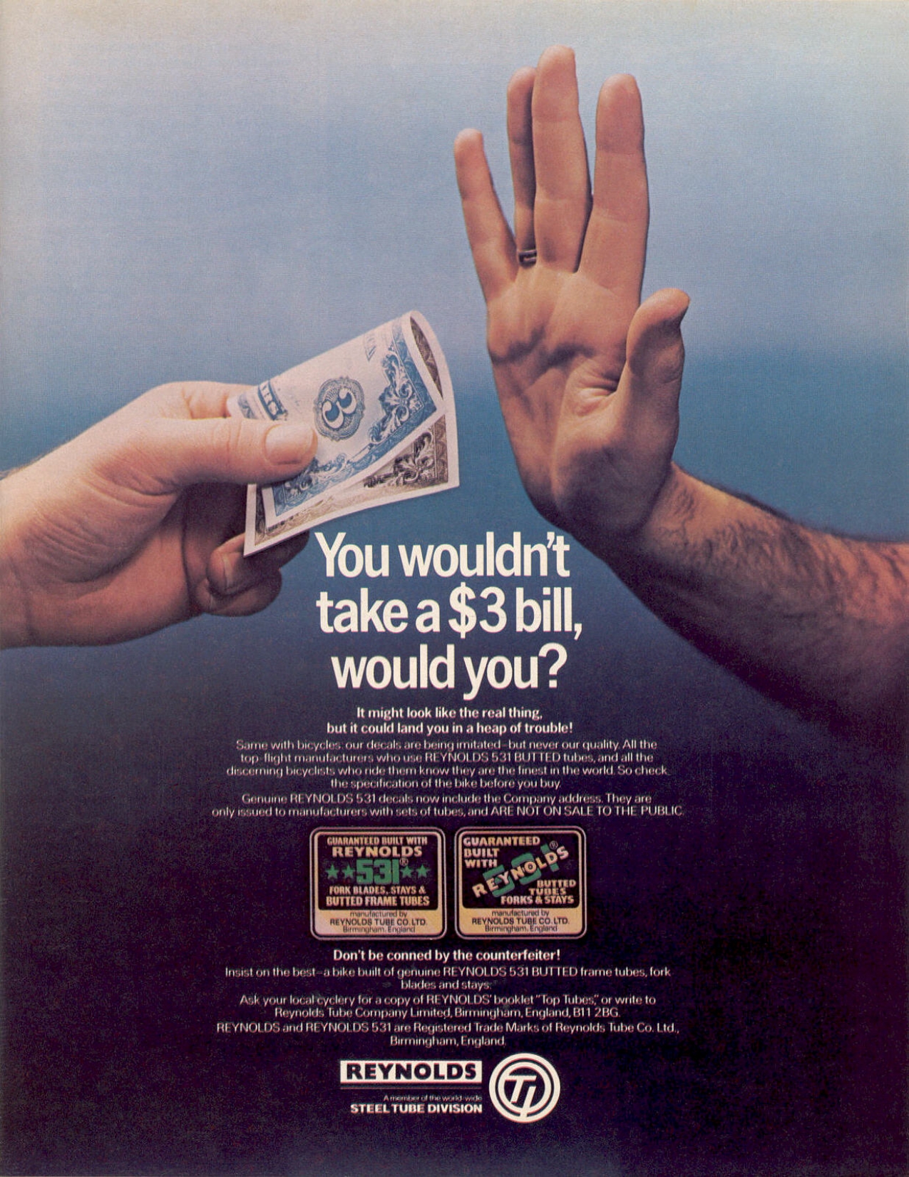 Reynolds 531 advertisement (05-1975)