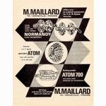 Maillard / Atom / Normandy advertisement (07-1966)