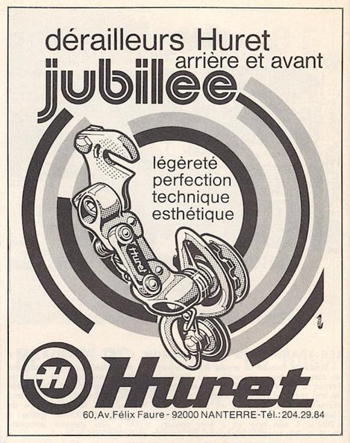 Huret Jubilee advertisement (07-1973)