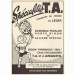 Specialites T.A. advertisement (06-1974)
