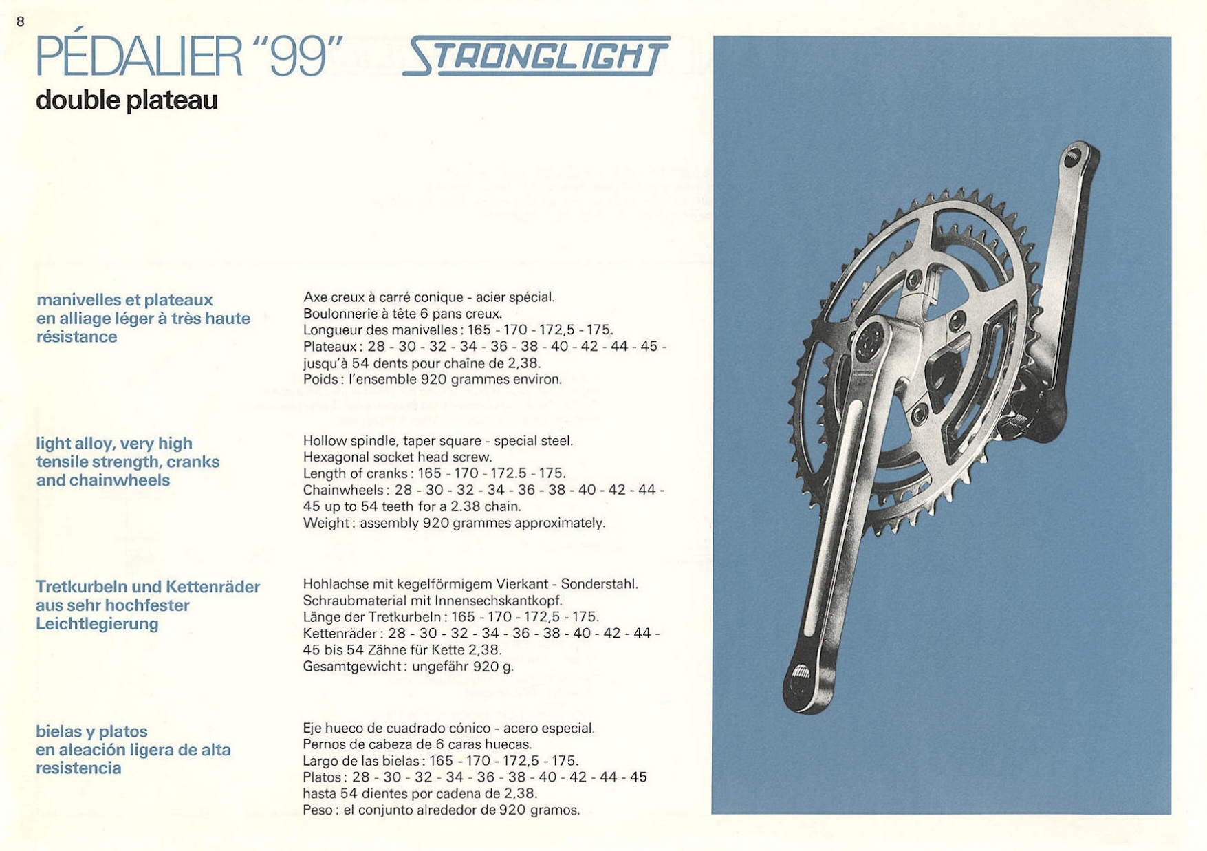 Stronglight catalog # 24 (1978)