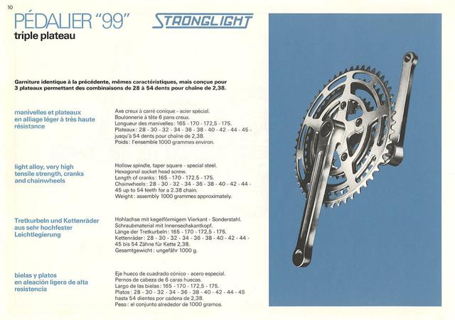 Stronglight catalog # 24 (1978)