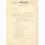 Huret Jubilee product introduction / fitting nsturctions (1972)