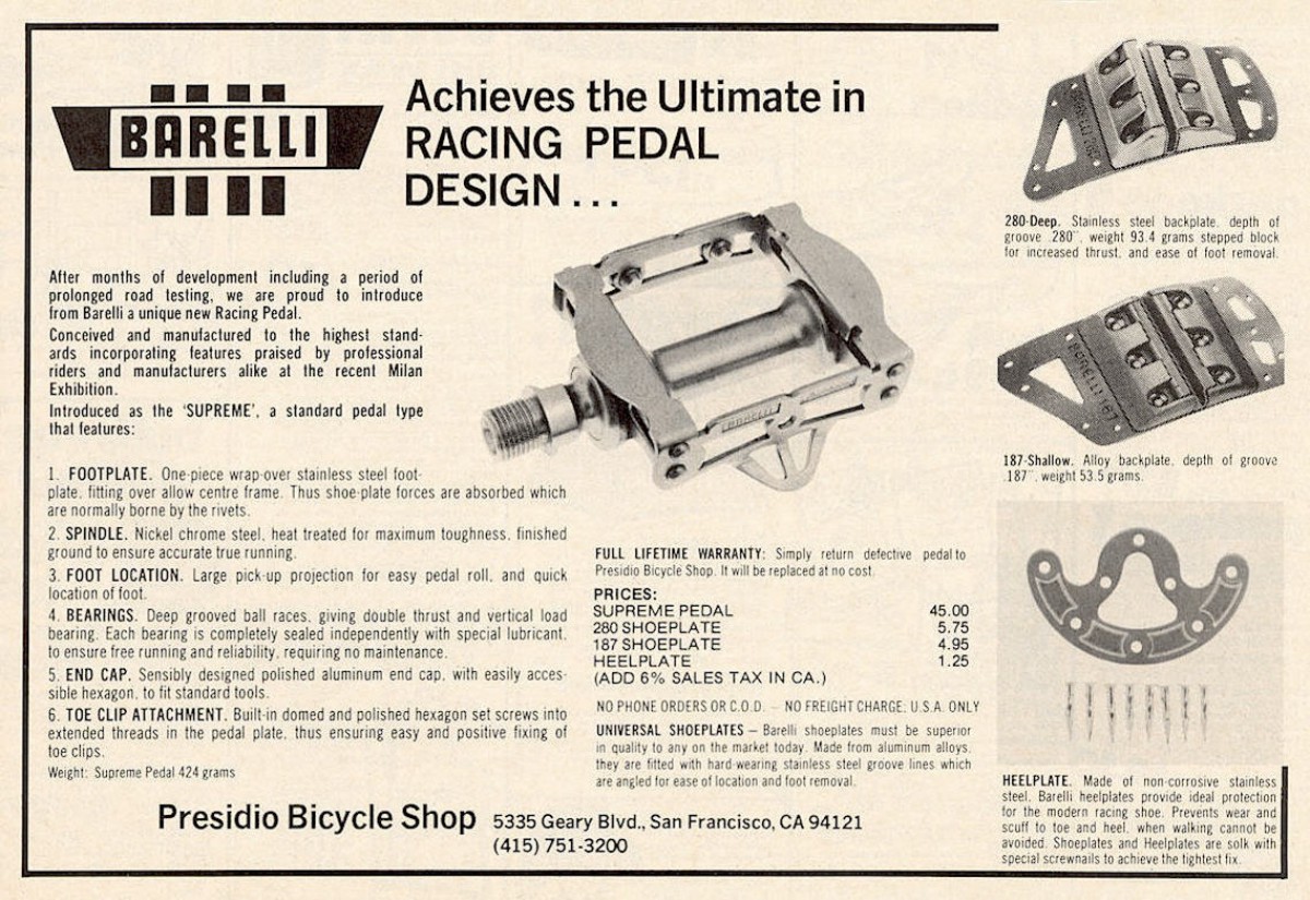 Barelli advertisement (02-1977)