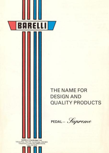 Barelli brochure (1978)