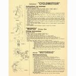 Huret speedometer / drive gear installation instructions (1974)