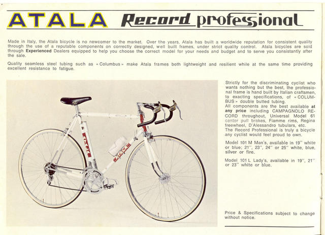Atala catalog (1971)