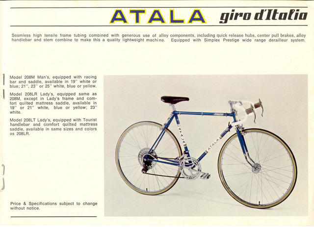 Atala catalog (1971)