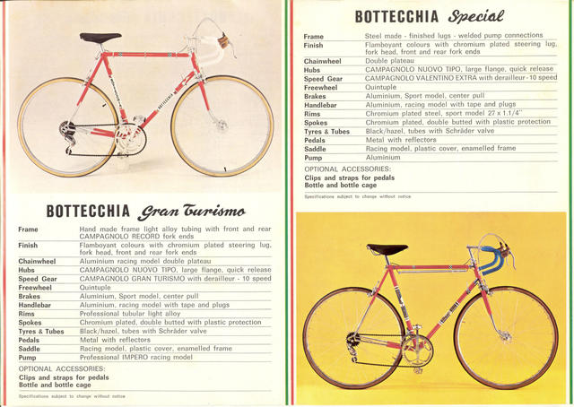Bottecchia catalog (1973)