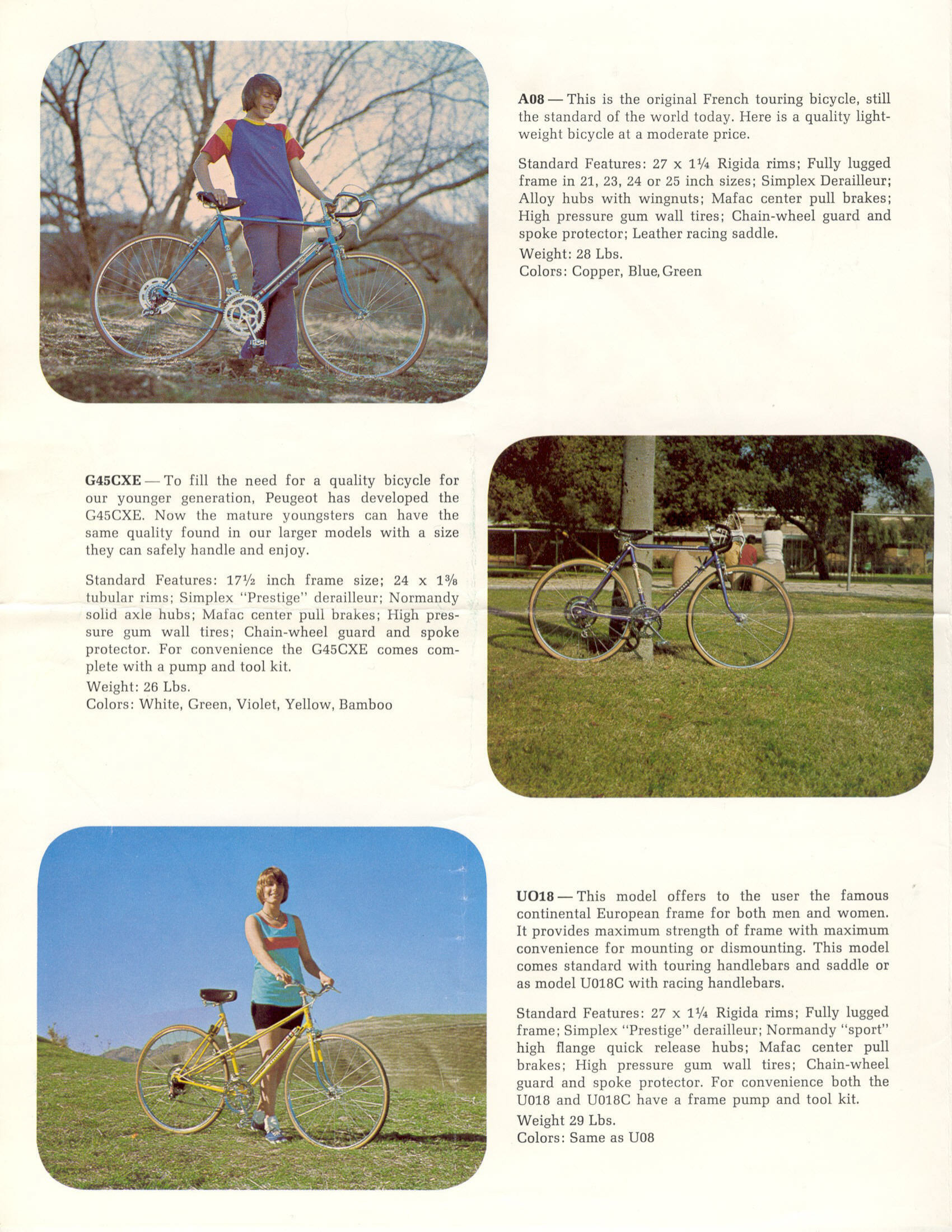 Peugeot catalog (1973)