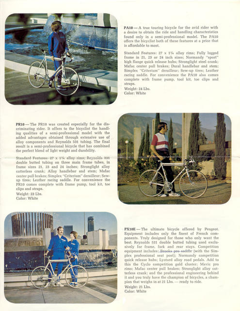 Peugeot catalog (1973)