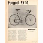 <-- Bicycling Magazine 03-1973 --> Peugeot PX-10