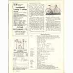 <------ Bicycling Magazine 08-1978 ------> Peugeot PY-10E / Guerciotti / Masi EX