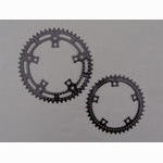 <------------------ SOLD ------------------> Stronglight model 105 ter chain rings - 42/52 - 122 mm BCD (NOS)