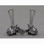 <------------------ SOLD ------------------> Simplex SLJ retrofriction shifters - clamp-on - post 1977 (USED)