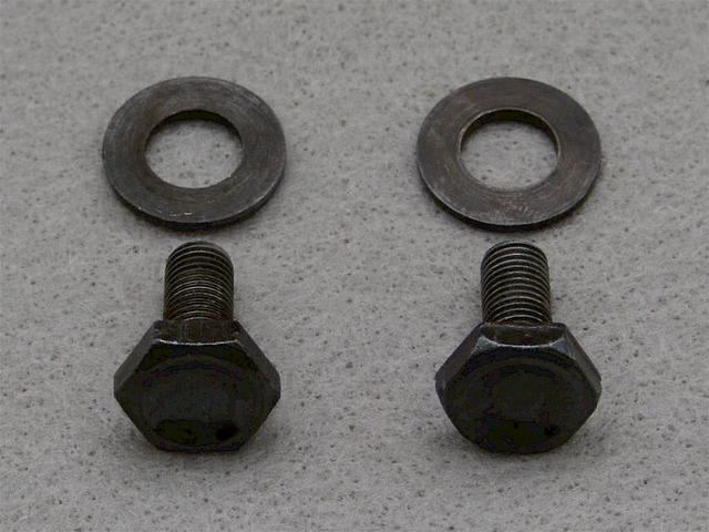 <------------------ SOLD ------------------> Stronglight crank bolts and washers (NOS)