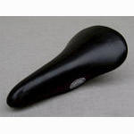 <-------------- SOLD --------------> Ideale 2001 saddle - Black leather cover (NOS)