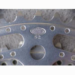 <------------------- SOLD -----------------> Stronglight 105 bis crankset - 42/52 double - 122 mm BCD (NOS / USED)