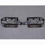 <-------------- SOLD --------------> WEYLESS pedals - "road" profile cages (USED)