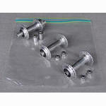 <------------------ SOLD ------------------> Weyless hubs - 2 front / 1 rear - new bearings (USED)