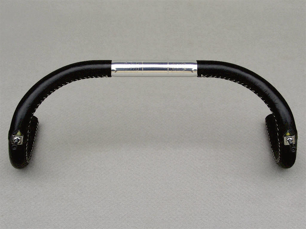 <------------------ SOLD ------------------> 3TTT Superleggero handlebars - ALMARC leather wrap - 44 cm (NOS)