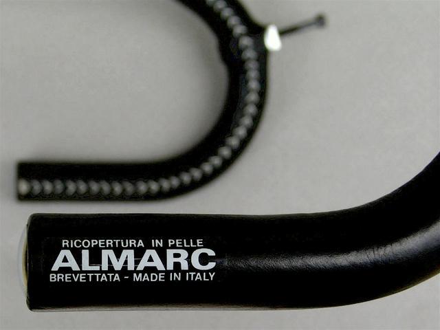 <------------------ SOLD ------------------> 3TTT Superleggero handlebars - ALMARC leather wrap - 44 cm (NOS)