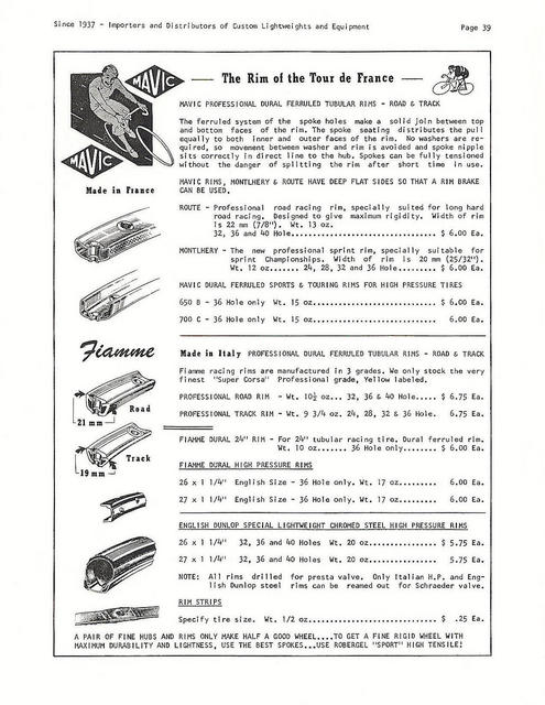 Cyclo-pedia catalog (1966) - Page 039