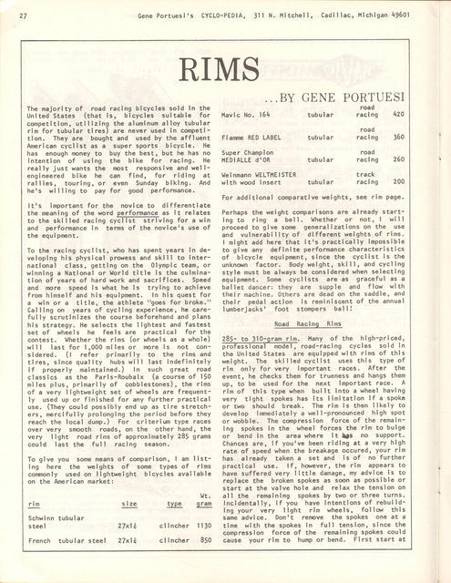 Cyclo-pedia catalog (1974) - Page 027