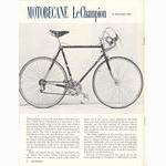 <-- Bicycling Magazine 10-1973 --> Motobecane Le Champion