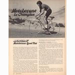 <-- Bicycling Magazine 09-1975 --> Motobecane Le Champion / Mirage