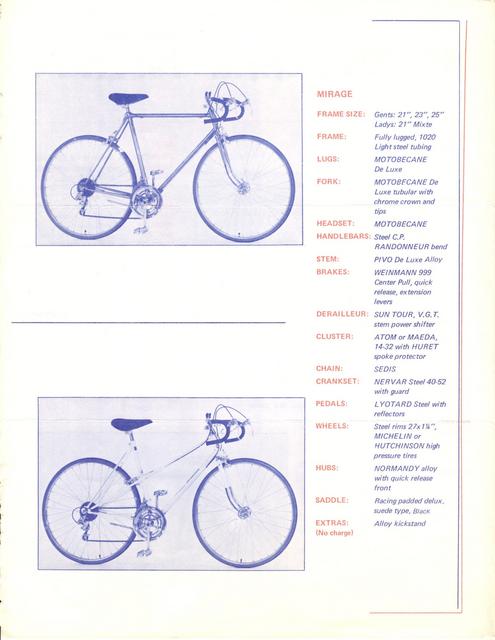 Motobecane brochure (1974)