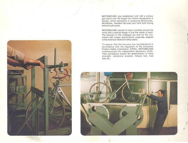 Motobecane catalog (1977)