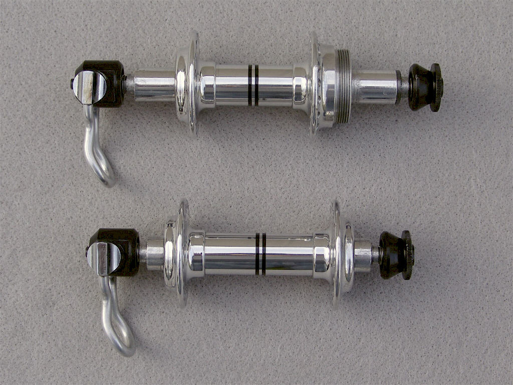 <------------------ SOLD ------------------> Weyless quick release hubset - 100 / 122 mm OLD - English thread (USED)