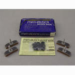 <------------- SOLD ------------->  Scott / Mathauser brake shoes & pads - early finned type - threaded posts (NOS)