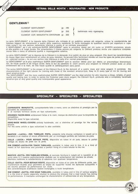 Clement catalog (1982)