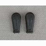 <------------------ SOLD ------------------> Campagnolo shift / QR lever covers - Black (NOS)