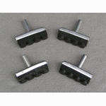 <------------------ SOLD ------------------> MAFAC brake shoes & pads - straight post mount (3 NOS / 1 USED)
